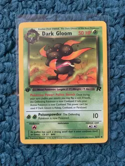 1st Edition DARK GLOOM 36/82 Team Rocket Set - Pokemon WOTC Vintage Card - LP - Image 1