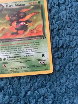 1st Edition DARK GLOOM 36/82 Team Rocket Set - Pokemon WOTC Vintage Card - LP - Image 4