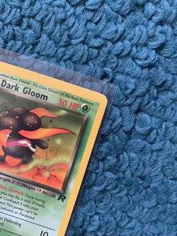 1st Edition DARK GLOOM 36/82 Team Rocket Set - Pokemon WOTC Vintage Card - LP - Image 5