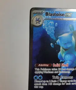 Pokemon TCG Blastoise ex 200/165 SV: Scarlet & Violet 151 SIR NM - Image 3