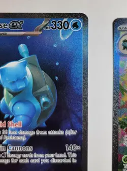 Pokemon TCG Blastoise ex 200/165 SV: Scarlet & Violet 151 SIR NM - Image 4
