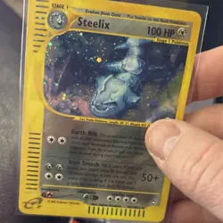 Pokemon Steelix H23/H32 Aquapolis Holo Rare 100 HP Stage 1 Card - Image 2
