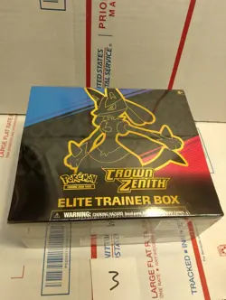 Pokemon Crown Zenith Elite Trainer Box ETB Factory Sealed New - Image 2