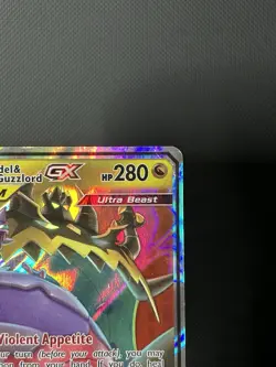 Pokemon TCG Naganadel & Guzzlord GX 158/236 Cosmic Eclipse Tag Team HP - Image 3