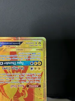 Pokemon TCG Tapu Koko GX SV93/SV94 Hidden Fates Shiny Vault Full Art Gold DMG - Image 5