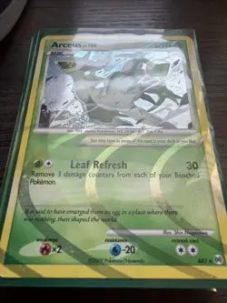Pokemon TCG Arceus Card Holo, Grass Type, Level 100, AR2 - Image 2