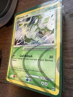 Pokemon TCG Arceus Card Holo, Grass Type, Level 100, AR2 - Image 3