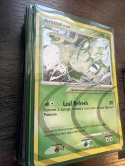 Pokemon TCG Arceus Card Holo, Grass Type, Level 100, AR2 - Image 4