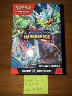 NEW - Pokemon TCG - Twilight Masquerade Booster Bundle - Factory Sealed - Image 1