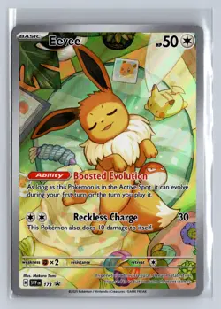 Eevee 173 Holo Promo Scarlet & Violet Promo Pokemon Near Mint - Image 1