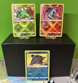 Radiant Venusaur 004/078 Charizard 011/078 Blastoise 018/078 TRIO Pokemon Go! NM - Image 1
