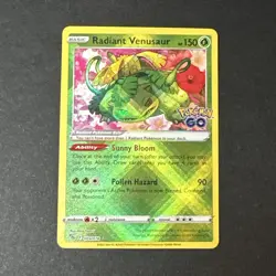 Radiant Venusaur 004/078 Charizard 011/078 Blastoise 018/078 TRIO Pokemon Go! NM - Image 4