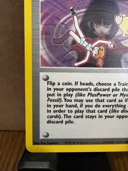 2000 Pokemon Gym Challenge Trainer Sabrina's Psychic Control 121/132 Uncommon - Image 3