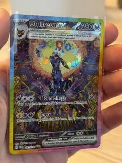 Pokemon Umbreon ex 161/131 Prismatic Evolutions SIR EN Holo 280 HP Stage 1 - Image 2