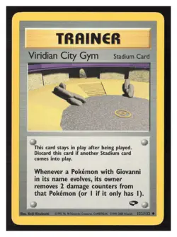 Viridian City Gym Gym Challenge #123/132 LP Pokemon - Image 1
