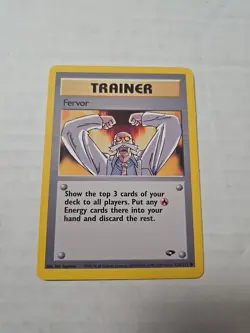 Fervor 124/132 Common Gym Challenge WOTC Pokemon TCG - Image 1