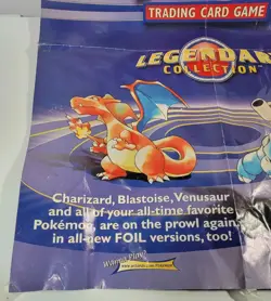 Pokemon Legendary Collection Promo Poster - 2002 - Rare Vintage WoTC - Image 2