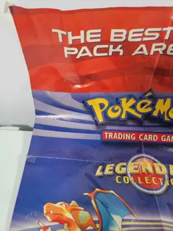 Pokemon Legendary Collection Promo Poster - 2002 - Rare Vintage WoTC - Image 5