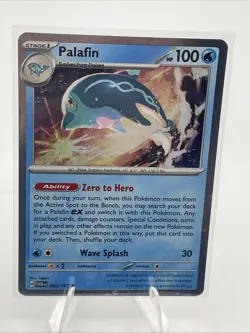 Pokemon Twilight Masquerade Palafin - 060/167 - Cosmos Holo EXCLUSIVE - Image 1