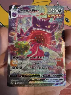 2021 Pokemon Gengar VMAX 271/264 Alt Art Fusion Strike - Image 3