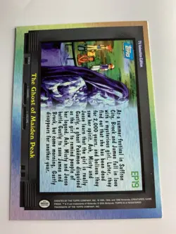 2000 Topps Pokemon TV #EP19 The Ghost of Maiden Peak Rainbow Foil Series 2 - Image 2