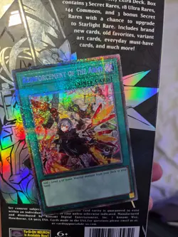 Reinforcement of the Army - L26D-ENS08 - Starlight Rare YuGiOh - Image 2