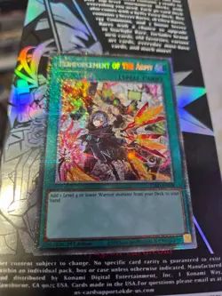 Reinforcement of the Army - L26D-ENS08 - Starlight Rare YuGiOh - Image 4
