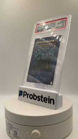 2003 YU-GI-OH! PROMO #002 OBELISK THE TORMENTOR ENG.GAME BOY ADVANCE PSA 10 - Image 2