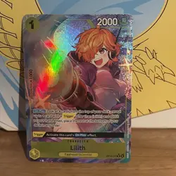 Lilith Alt Art OP13-113 Carrying On His Will One Piece TCG NM ENGLISH - Image 1