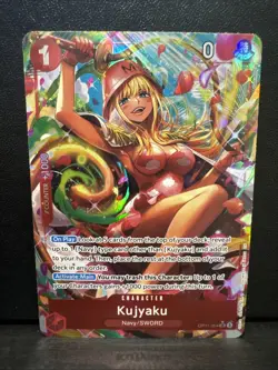 Kujyaku OP11-004 SR Alternate Art A Fist Of Divine Speed One Piece NM - Image 1