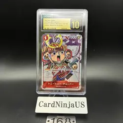 CGC 10 PRISTINE Tony Tony Chopper Parallel ST01-006 C 25th Edition ONE PIECE 168 - Image 1