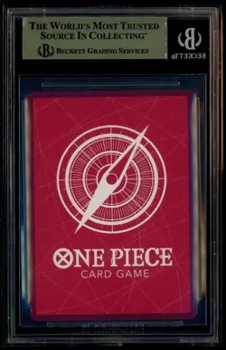 2023 One Piece Chinese Tour Winner Prizes Monkey D. Luffy ST01-001 Serial BGS 10 - Image 3