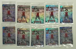 Lot of (10) One Piece Monkey D. Luffy US Voyage College Basketball Promo SEALED - Image 1