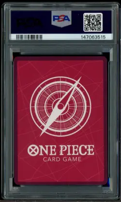 2022 One Piece OP01 EN Alternate Art Errata #003 Monkey D Luffy PSA 10 GEM MINT - Image 3