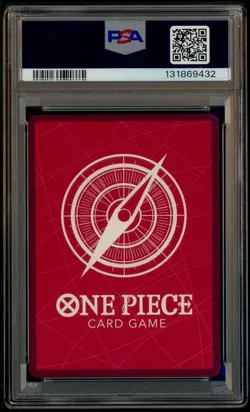 2022 One Piece OP-01 Alternate Art Wave 1 #003 Monkey D. Luffy Pre-Errata PSA 10 - Image 3