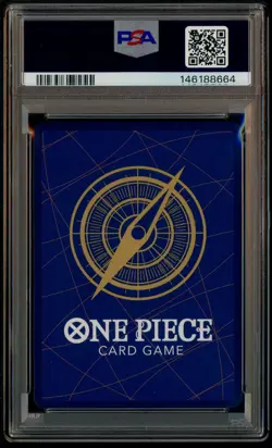 2024 One Piece EN Convention Exclusive Foil #043 Monkey D. Luffy PSA 10 GEM MINT - Image 3
