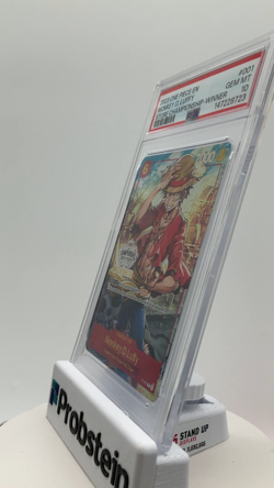 2023 One Piece EN Store Championship Winner #001 Monkey D Luffy PSA 10 - Image 2