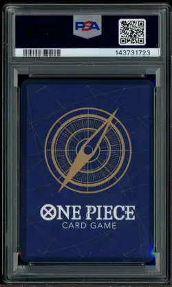 2025 One Piece EN Regionals Pack V2 Alternate Art #047 Trafalgar Law PSA 10 - Image 3