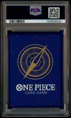 2025 One Piece OP13 EN Red Manga Alternate Art #119 Portgas D. Ace PSA 10 - Image 3