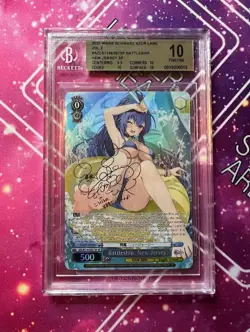 2025 Weiss Schwarz BGS 10 Azur Lane Vol 2 SP Battleship New Jersey ENGLISH - Image 1