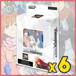 Weiss Schwarz Dengeki Bunko Weiss Side Trial Deck Display English - Image 1