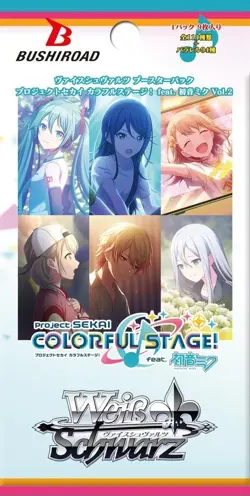 Weiss Schwarz Project Sekai Colorful Stage feat. Hatsune Miku Vol.2 Box Japanese - Image 5