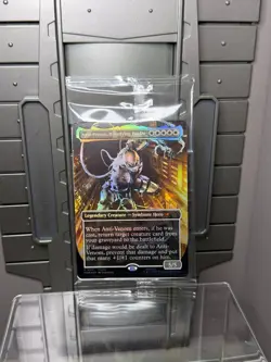 Marvel Legends Series Agent Anti-Venom PROMO Card Magic the Gathering Foil - Image 1