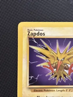 Zapdos 30/62 Rare WOTC Pokemon Card Non-Holo Fossil *NM* Condition!!! - Image 2