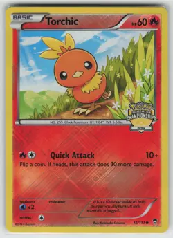 Torchic - (City Championships) Promo League & Championship Cards 012/111 MP - Image 1