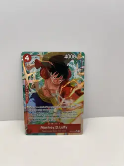 Monkey D Luffy OP12-015 SR Alternate Art English One Piece Card Game - Image 1