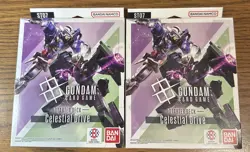 Gundam TCG Card Game Celestial Drive Starter Deck ST07 SEALED new x2 - Image 1