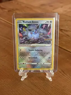 Radiant Eevee SWSH230 - Pokemon GO - Promo Card - Pokemon TCG - Image 1