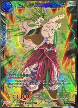 Broly The Rampaging Horror GEN CON 2023 Foil Dragon Ball Super Card Game | NM - Image 1