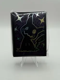 65 Ct Mimikyu Paldean Fates ETB Pokemon Card Sleeves New Sealed - Image 1